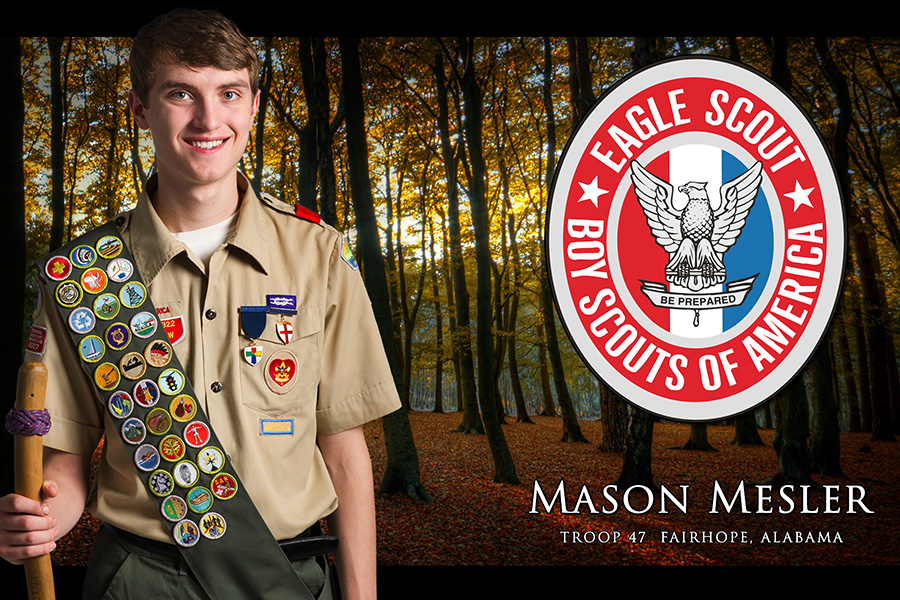 eagle scout fairhope alabama mason mesler