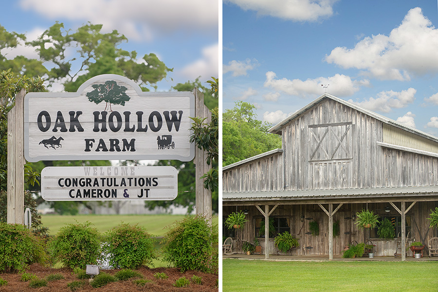 oak hollow farm fairhope alabama wedding