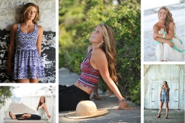 Senior Portraits at the Beach