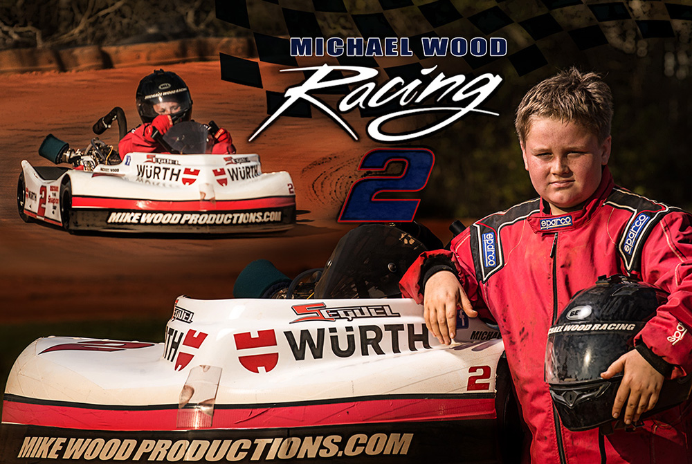 mike wood racing portrait