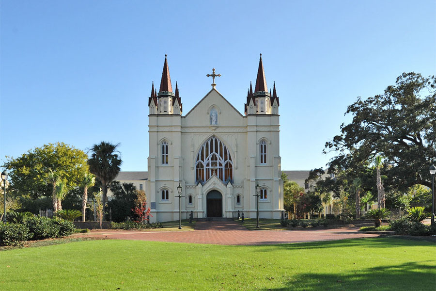 st joseph chapel spring hill college wedding