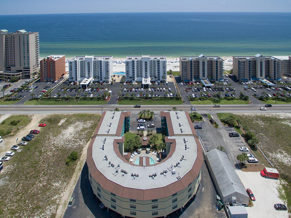 orange beach aerial photographer