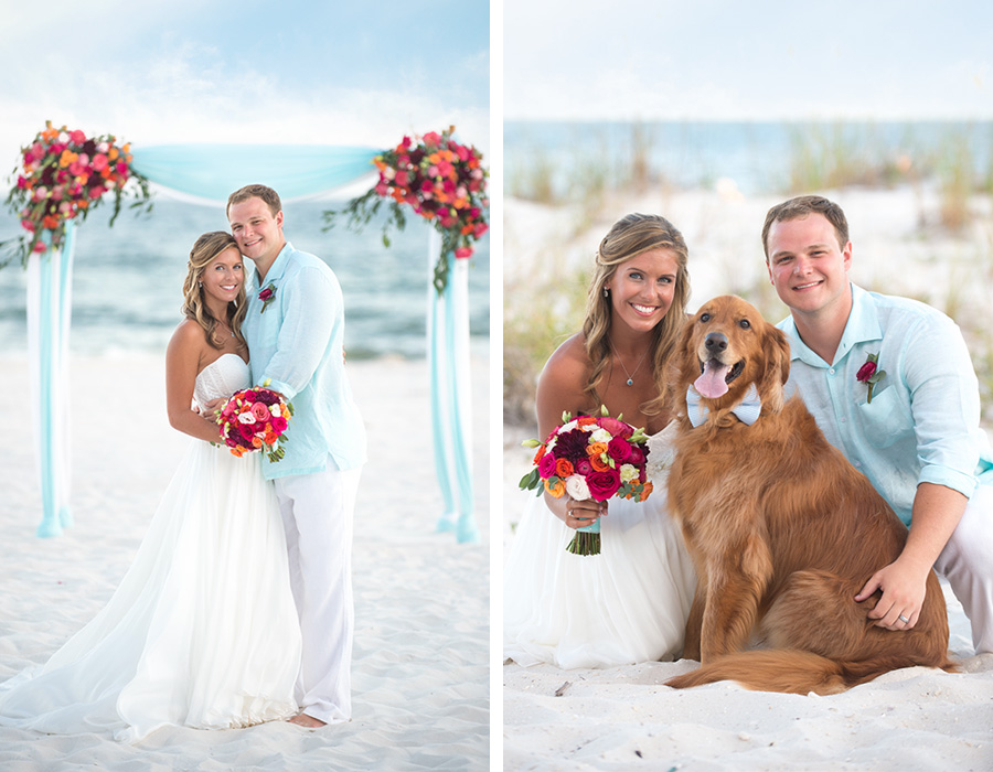 orange beach alabama beach wedding